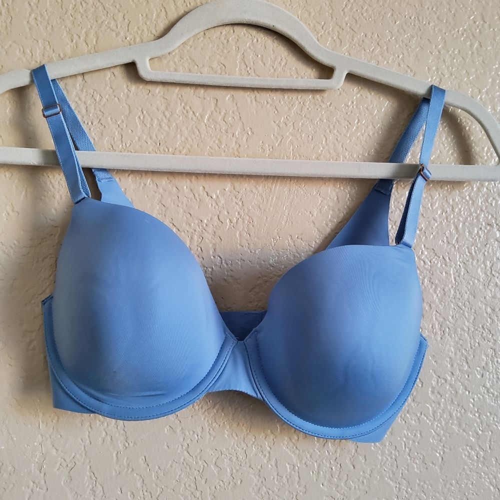 NWOT Soma Vanishing 360 Perfect Coverage Bra Size 32D Blue